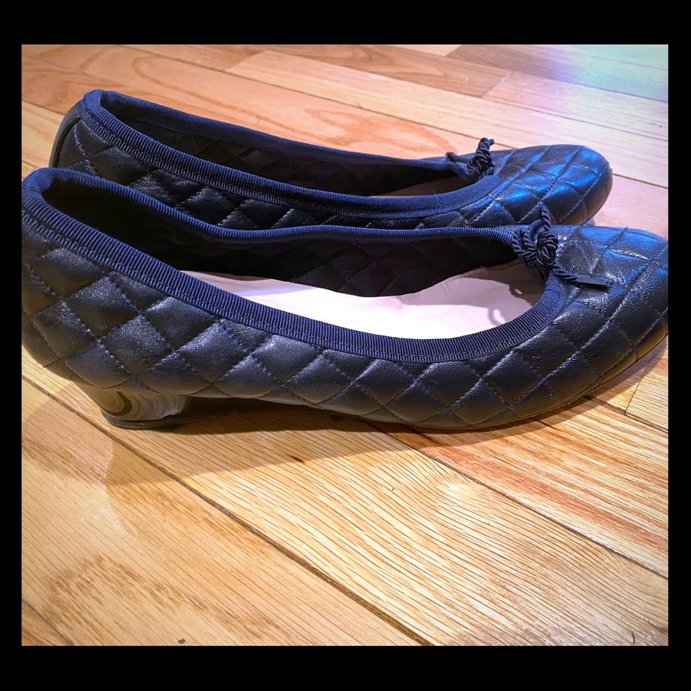 Paul Mayer LN navy wedges